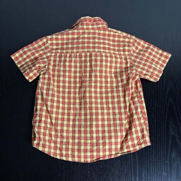 Vintage Y2K BOB THE BUILDER Boys Kids Size 4 Denim Overalls & Plaid Shirt Outfit - Picture 9 of 11